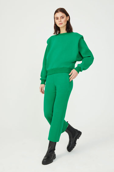 TALIA Flare Green Trousers