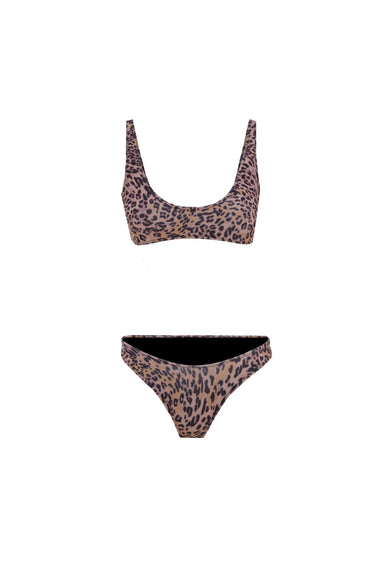 VICENZA Leopard Prınt Bıkını Set