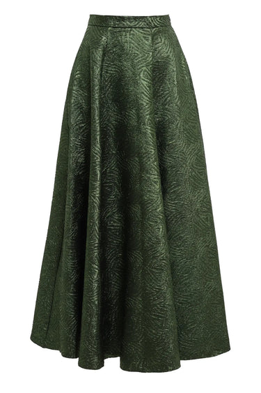 Green Jakar Long Skirt